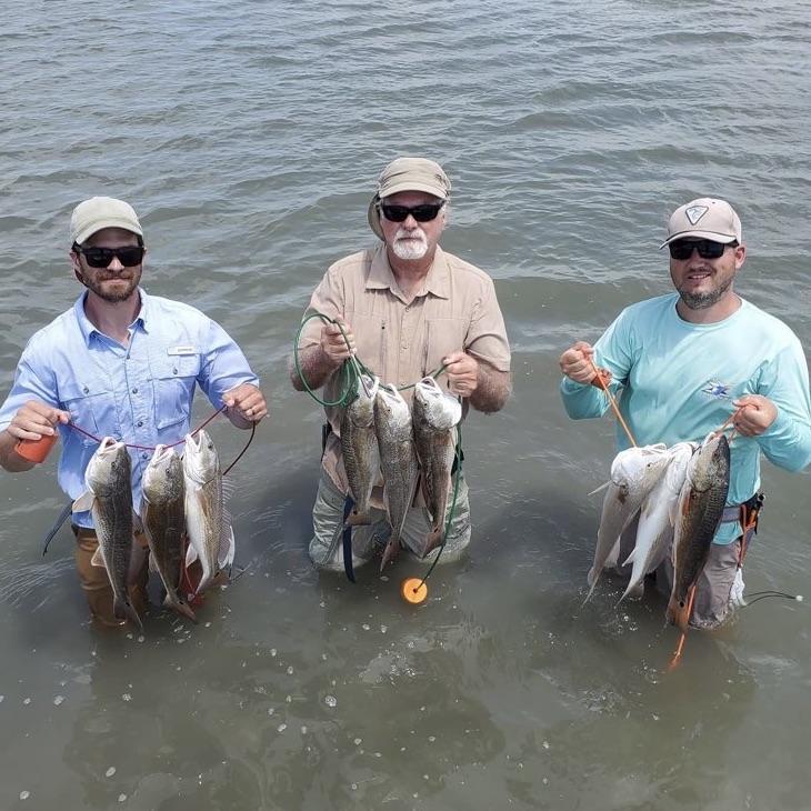 Wade Fishing For Speckled Trout