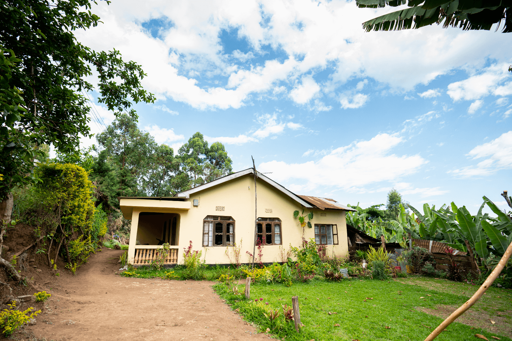 Local house on kilimanjaro