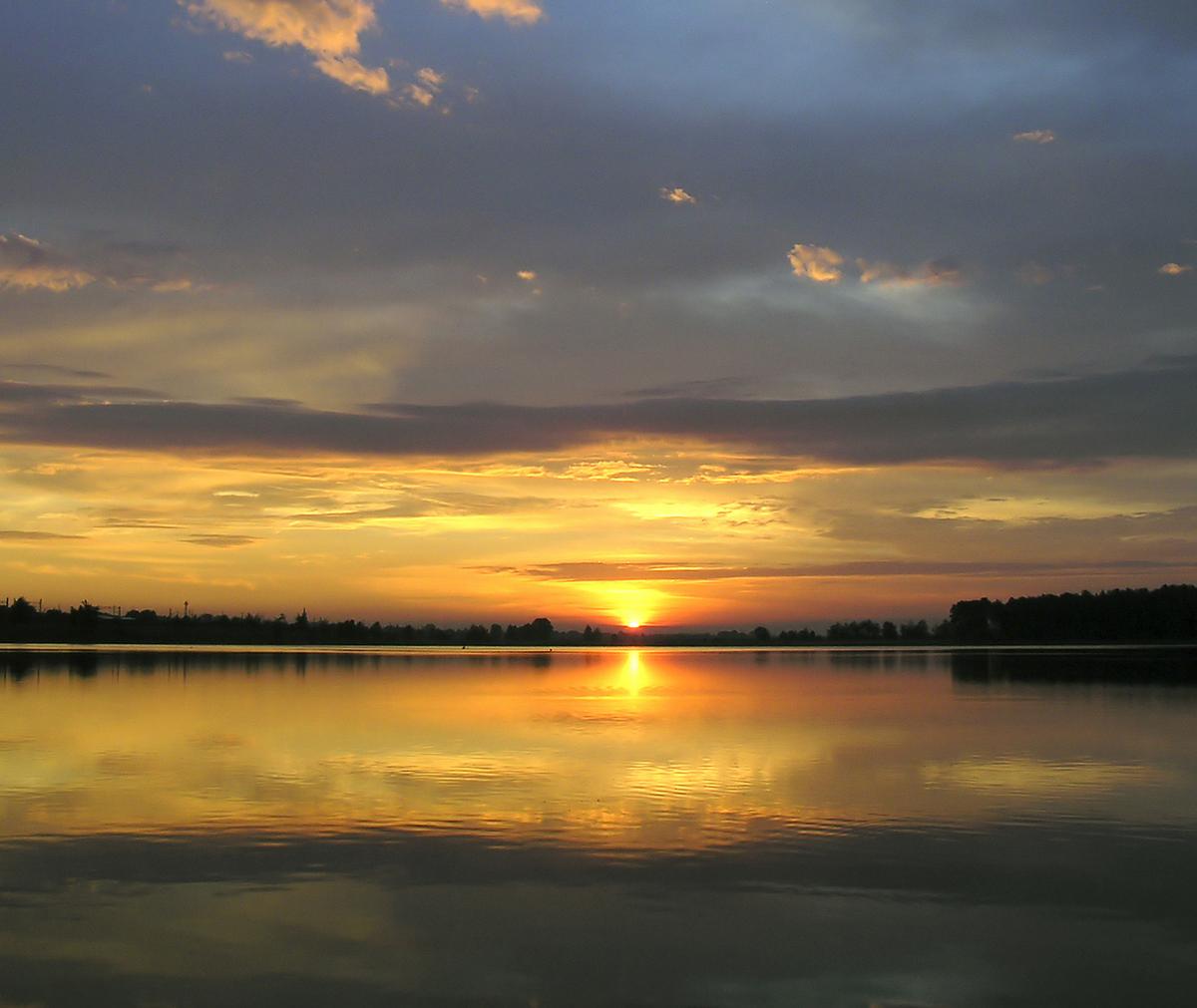 Sunset on the Water