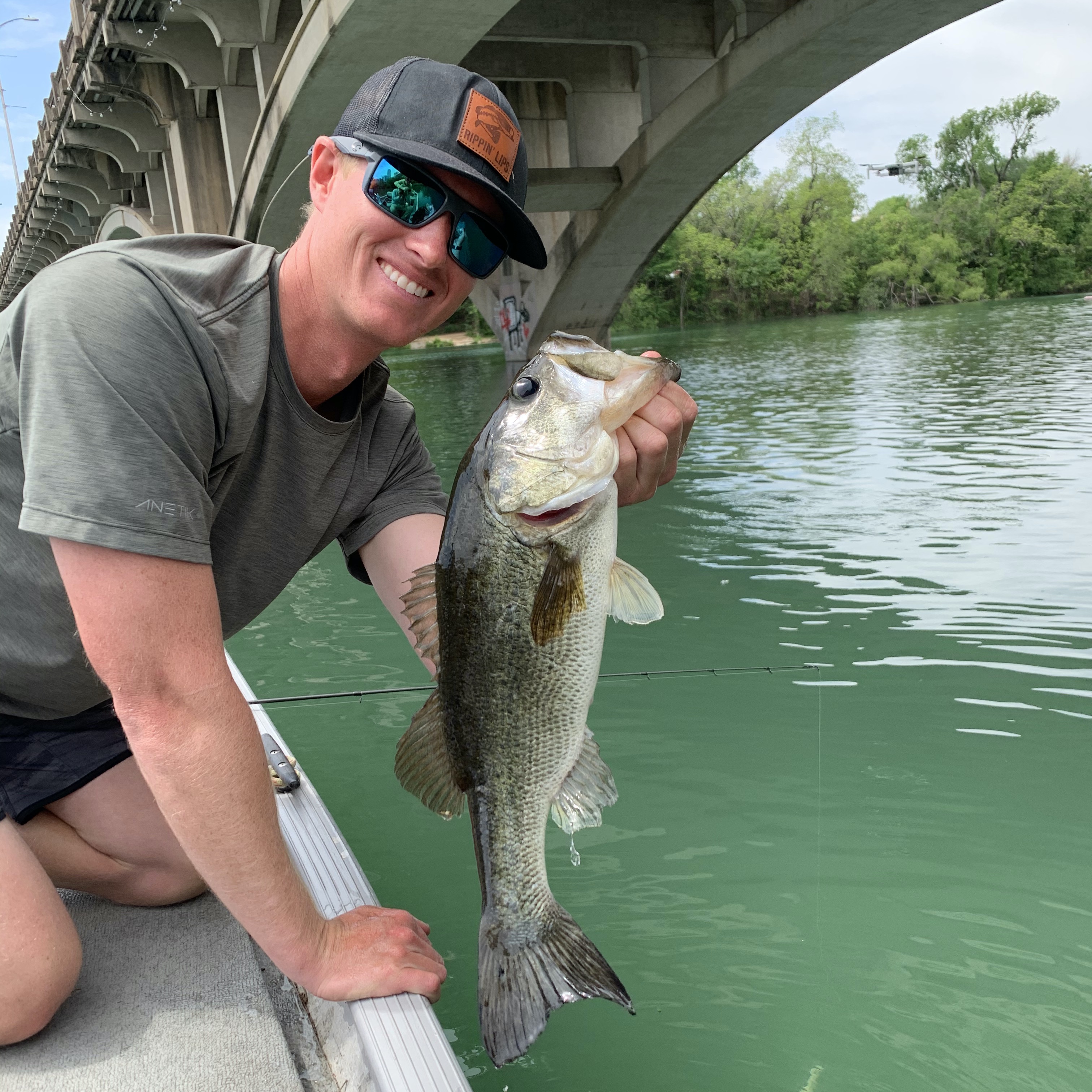 Lake Travis Summer Bass Fishing with Carson