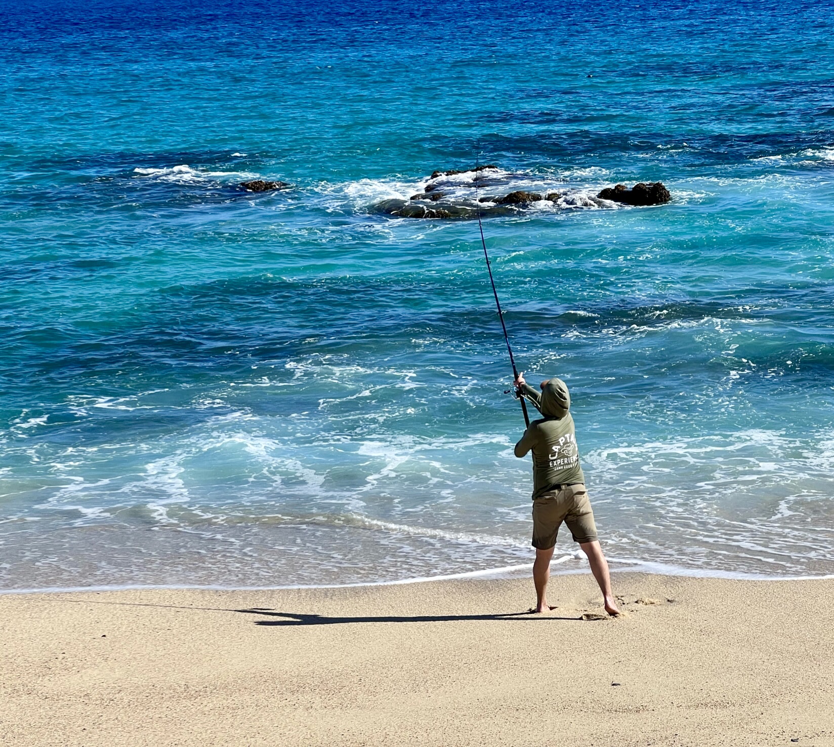 Learning To Cast a Surf Rod