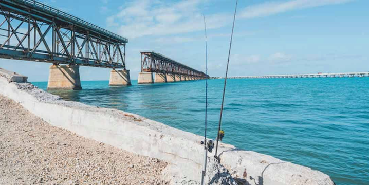 Beach Fishing At Bahia Honda