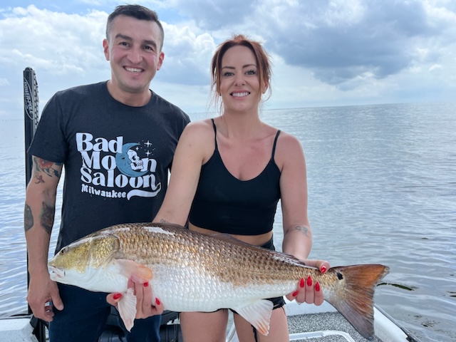 Redfish Caught Offshore