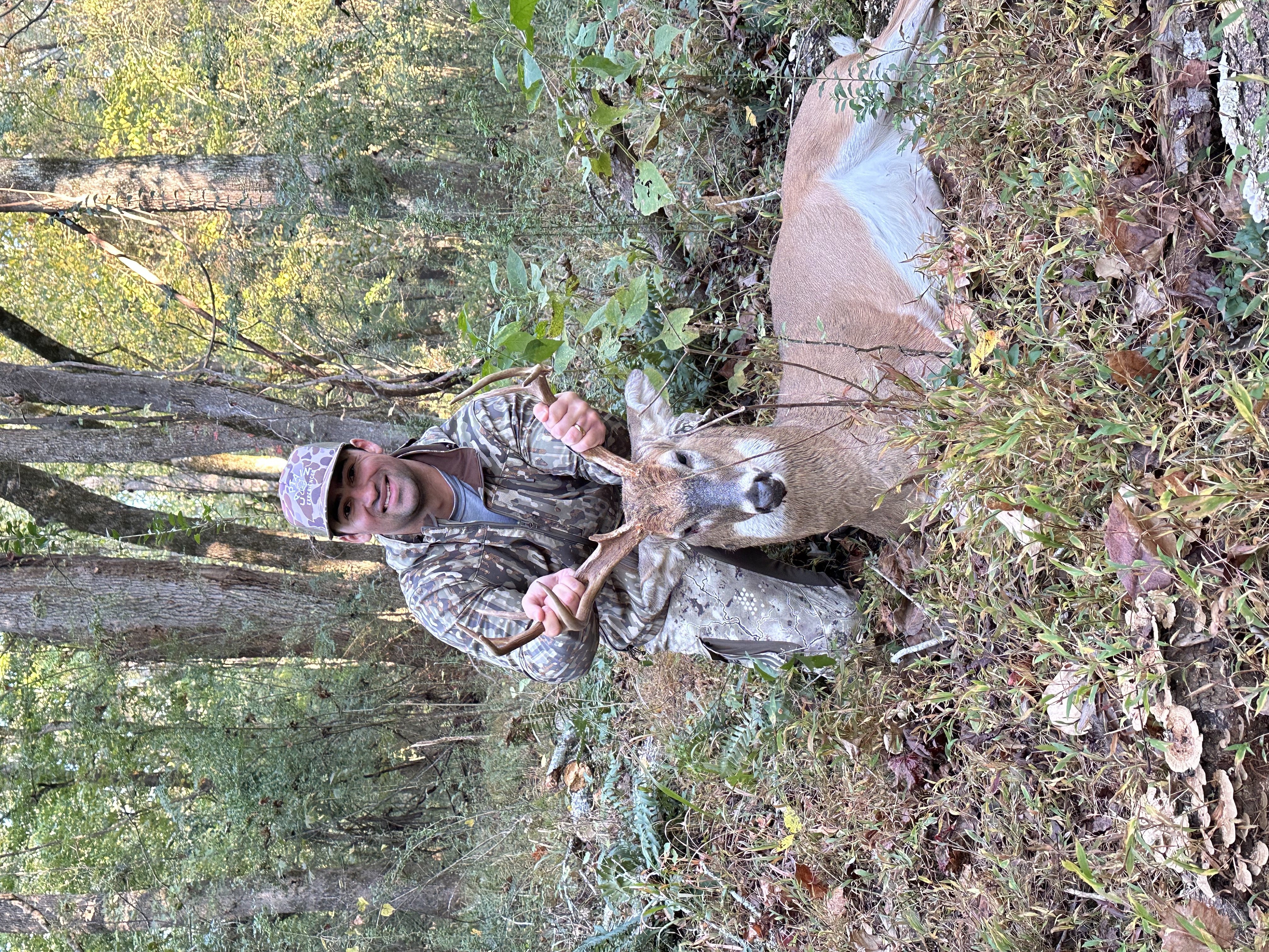 Trident down in the creek bed