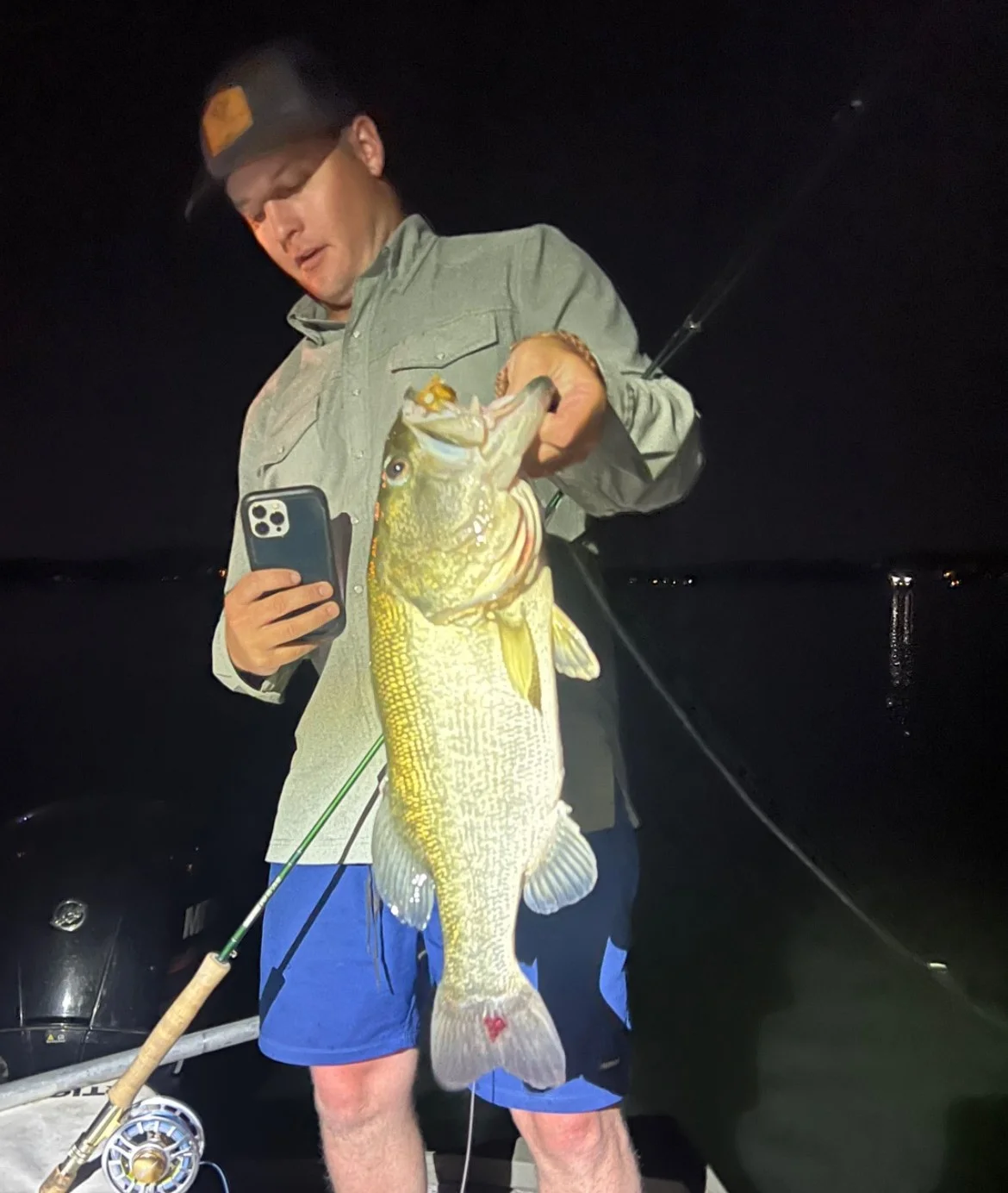 Largemouth Bass Fishing in Graford, Texas