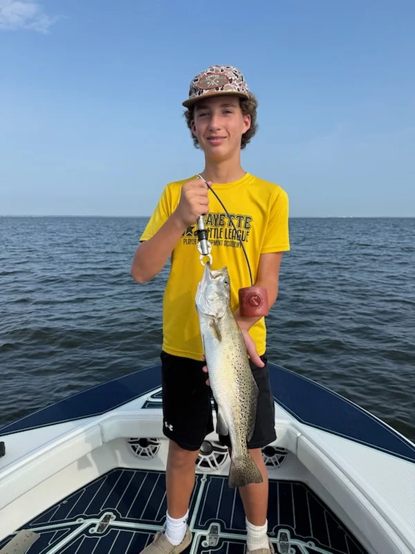 Fishing in Dauphin Island, Alabama