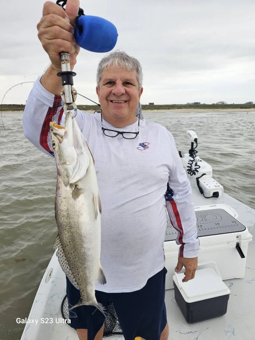 Fishing in Port O'Connor, Texas