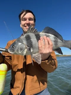 Fishing in Folly Beach, South Carolina