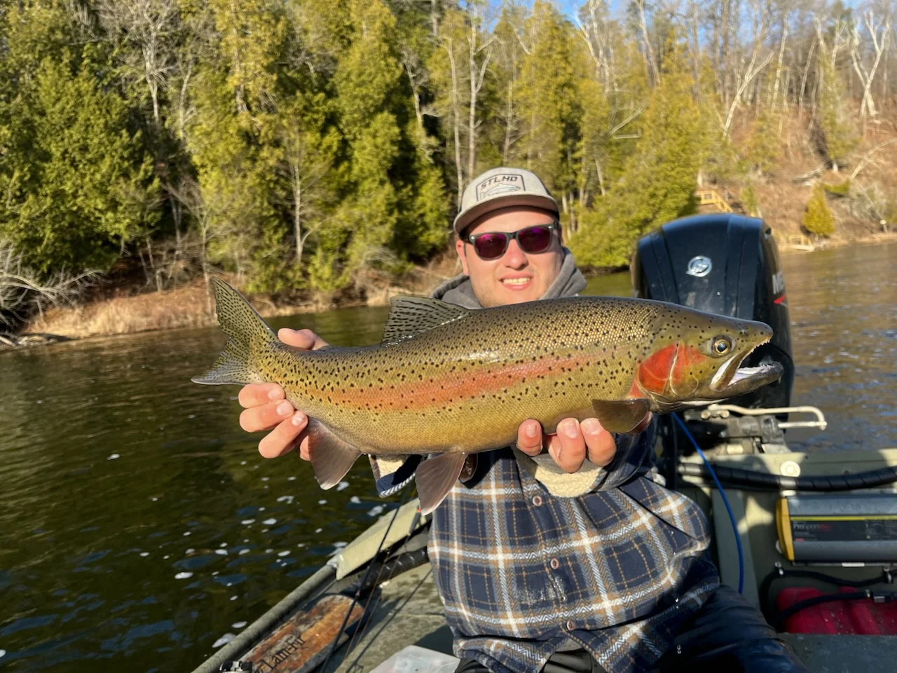 Fishing in Stanwood, Michigan