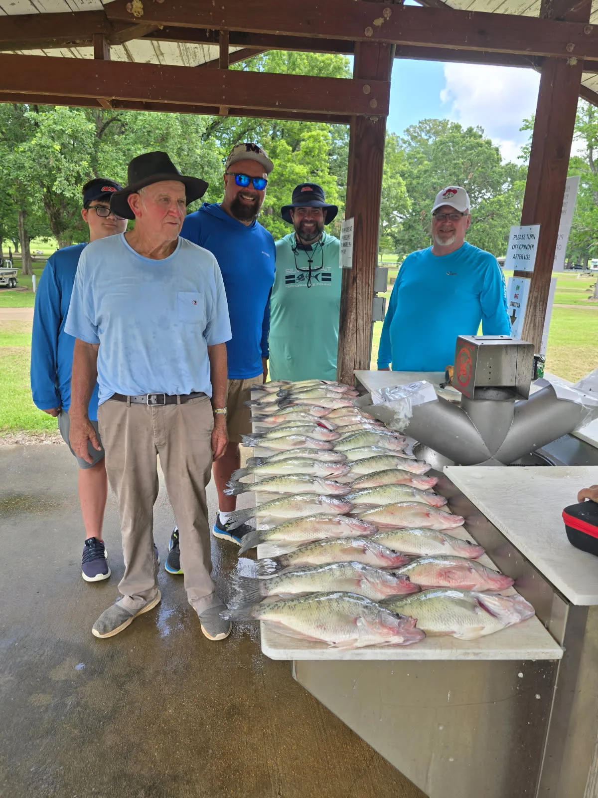 Fishing in Grenada, Mississippi