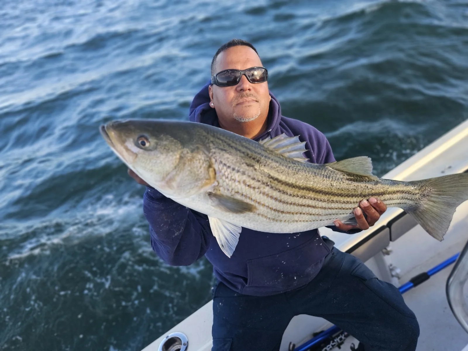Fishing in Howard Beach, New York