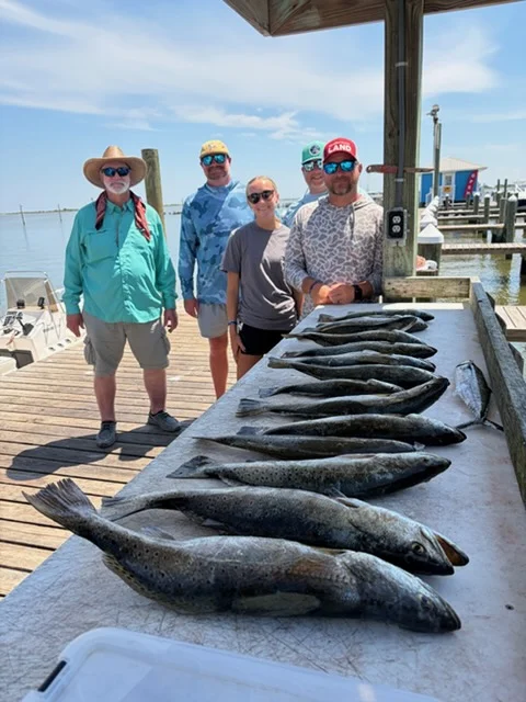Fishing in Dauphin Island, Alabama