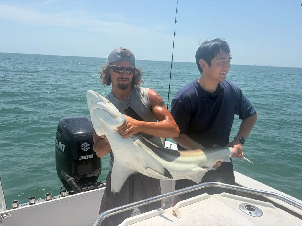 Fishing in Galveston, Texas