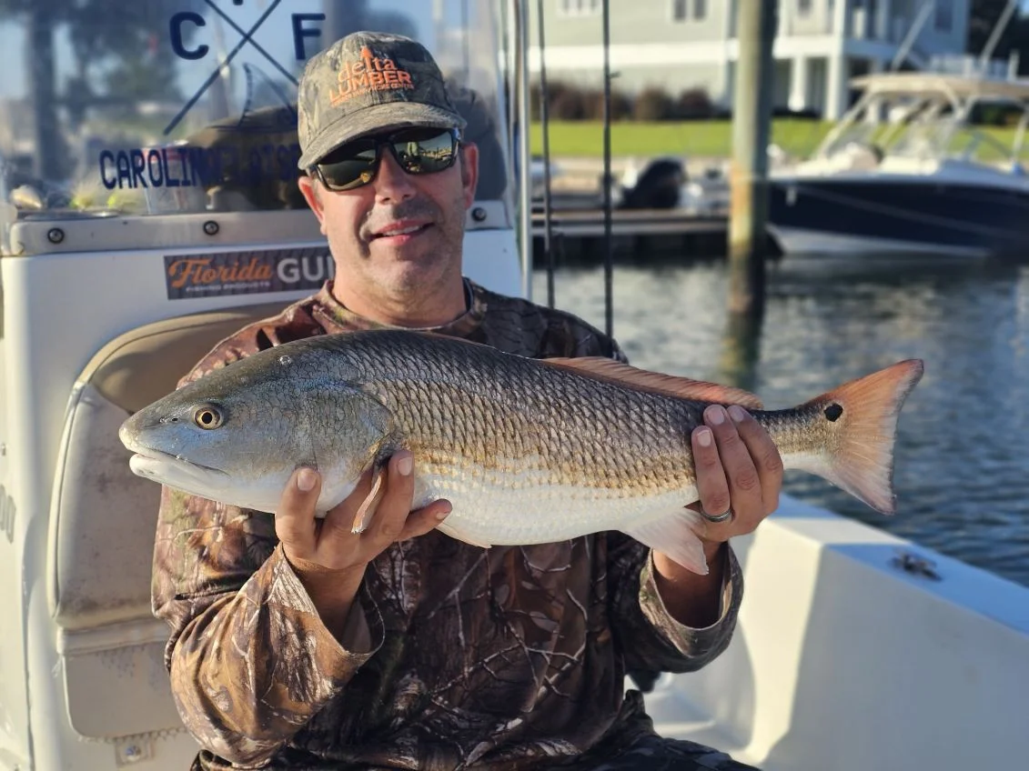 Fishing in Hampstead, North Carolina