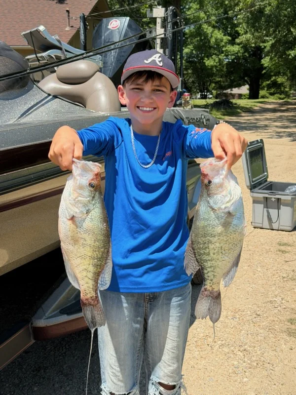 Fishing in Sardis, Mississippi