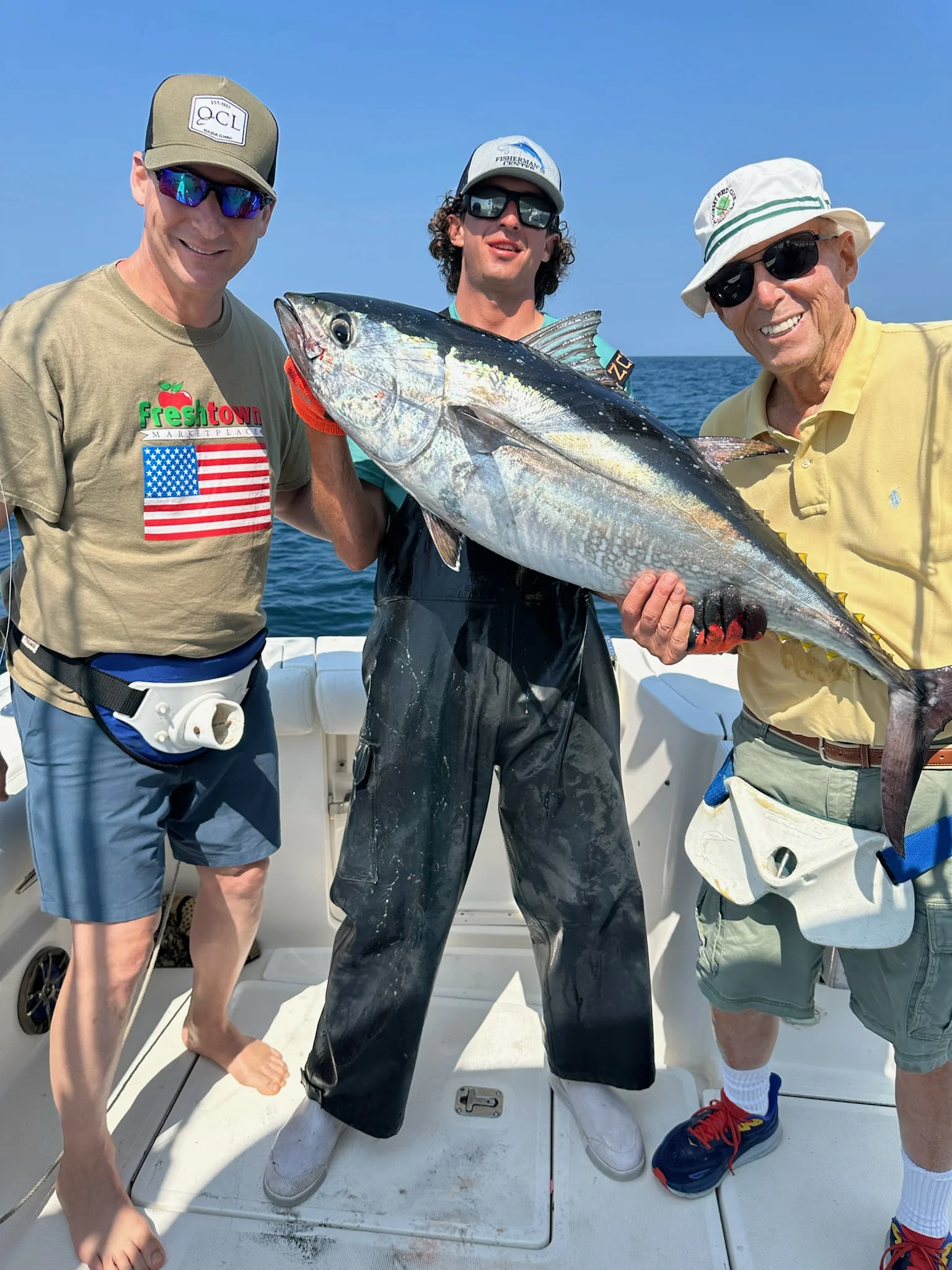 Fishing in Hampton Bays, New York