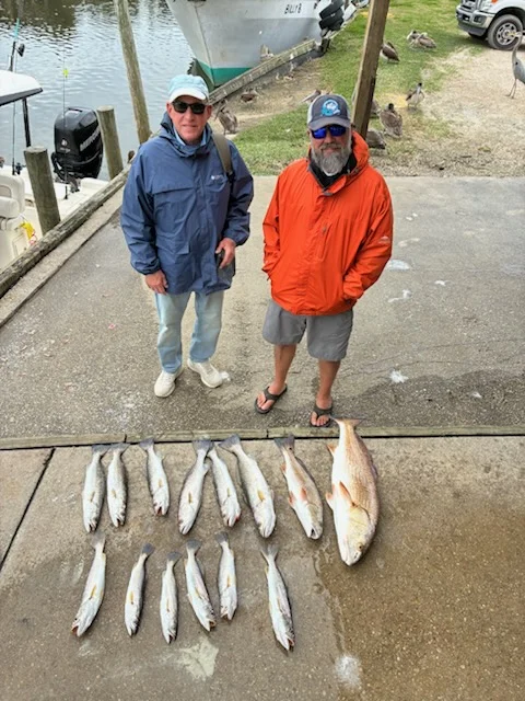 Fishing in Bon Secour, Alabama