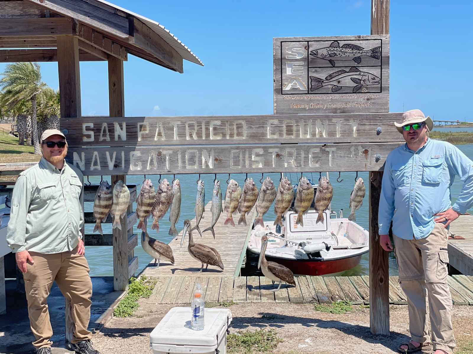 Fishing in Port Aransas, Texas