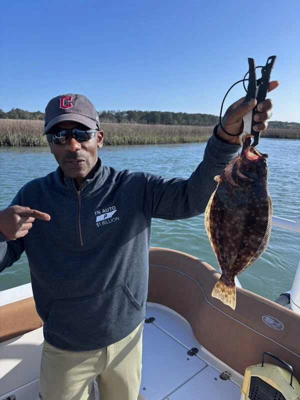 Fishing in Murrells Inlet, South Carolina
