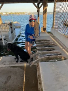 Fishing in Rockport, Texas