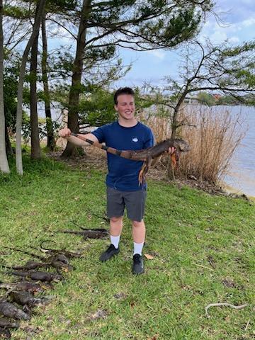 Iguana Hunting in Delray Beach, Florida