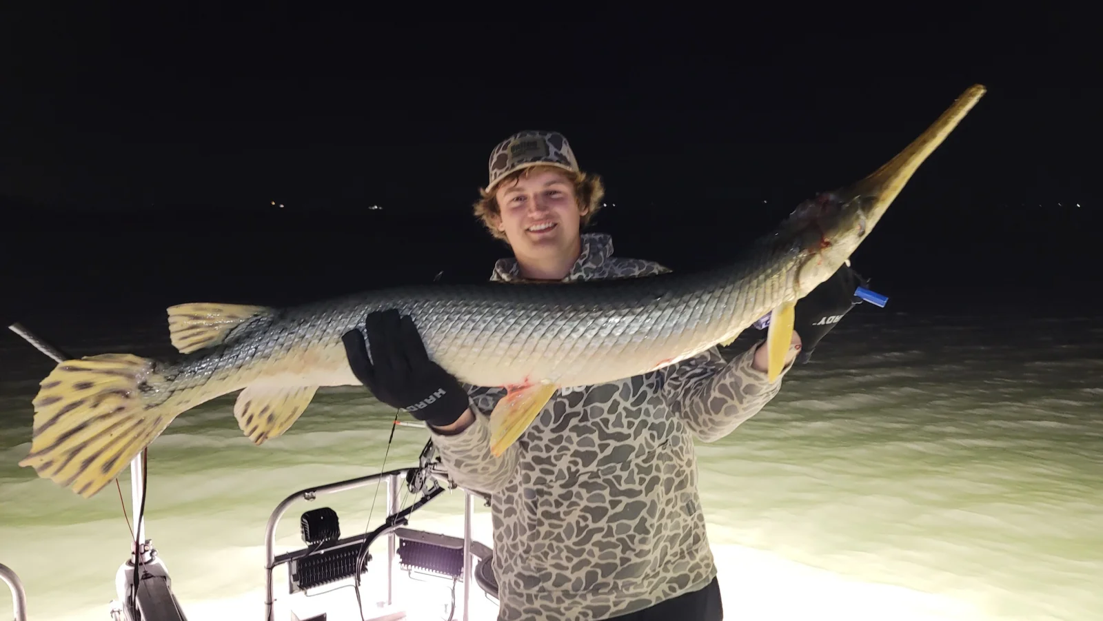 Alligator Gar Fishing in Waco, Texas