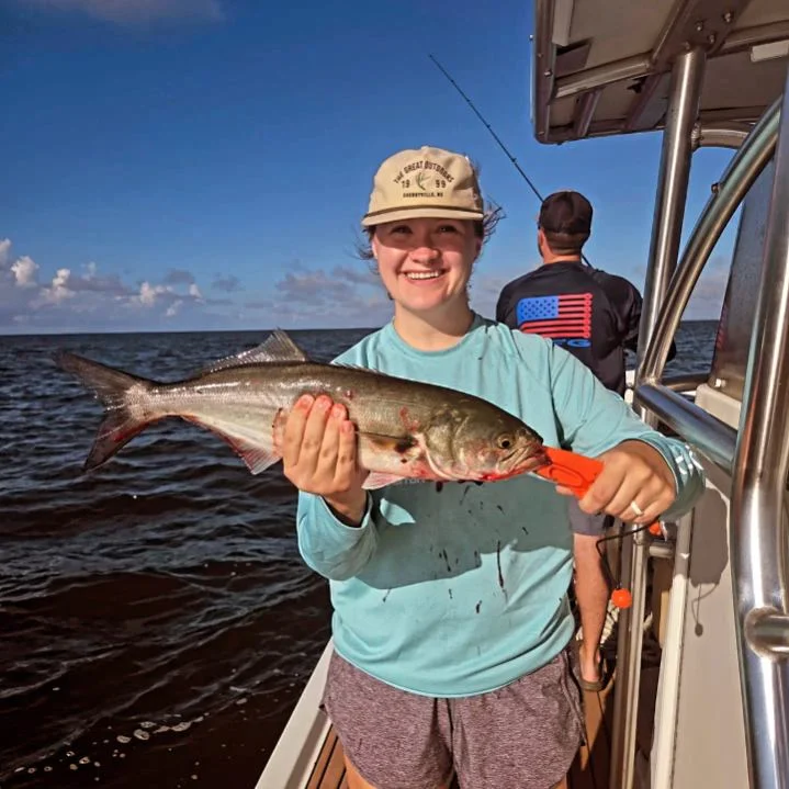 Fishing in Wanchese, North Carolina