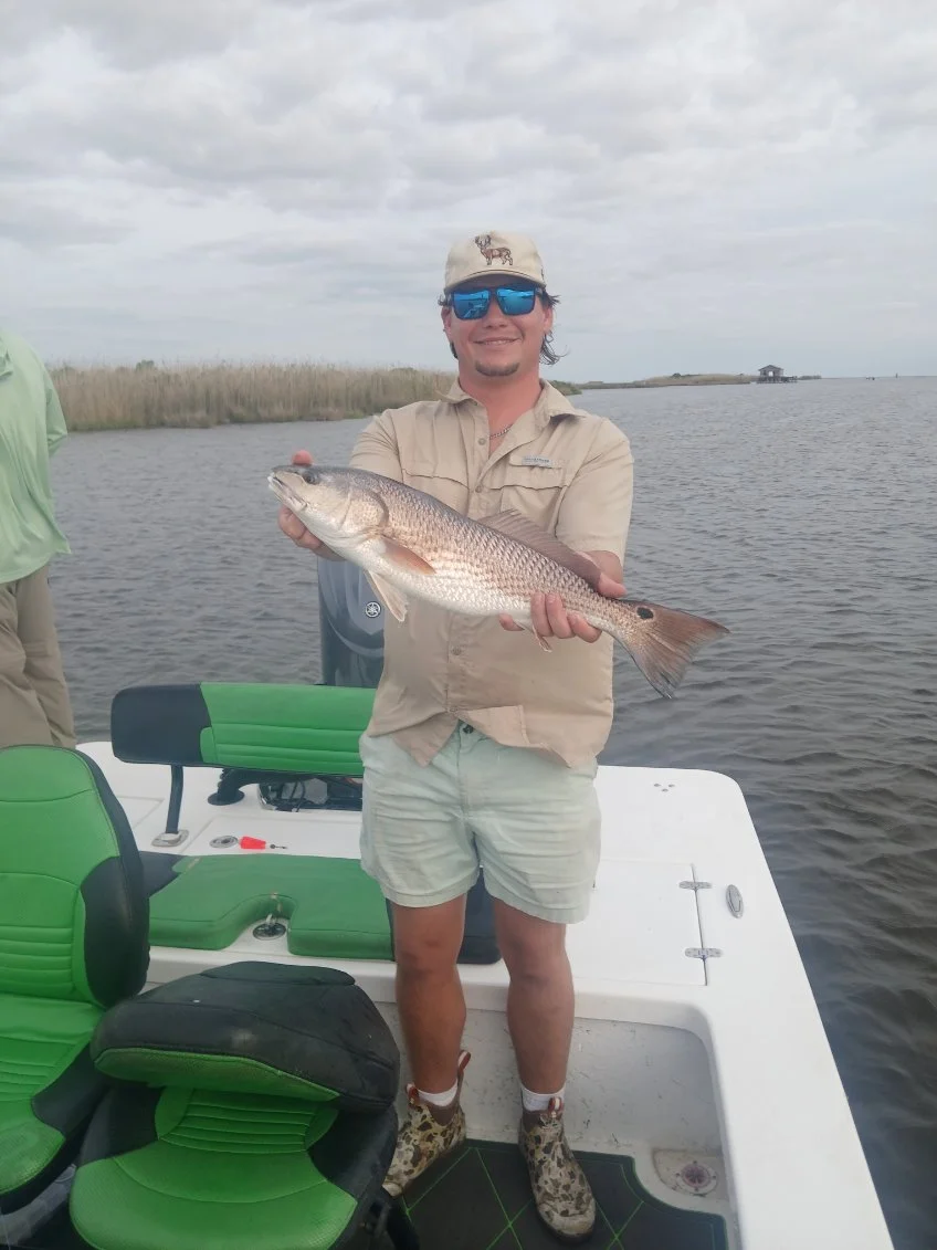 Fishing in Lafitte, Louisiana