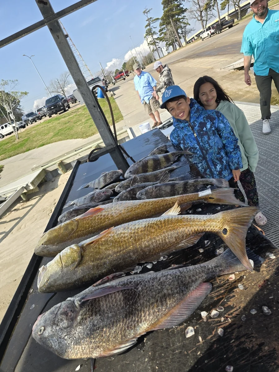 Fishing in Galveston, Texas