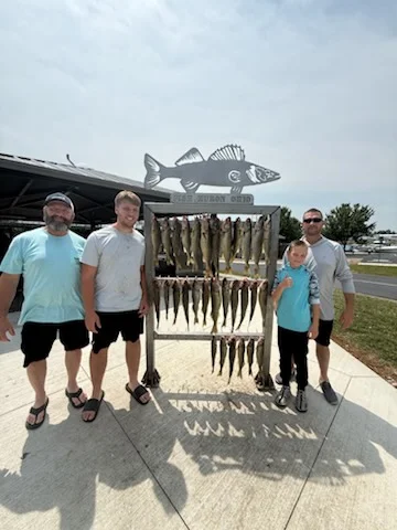 Fishing in Lakeside Marblehead, Ohio
