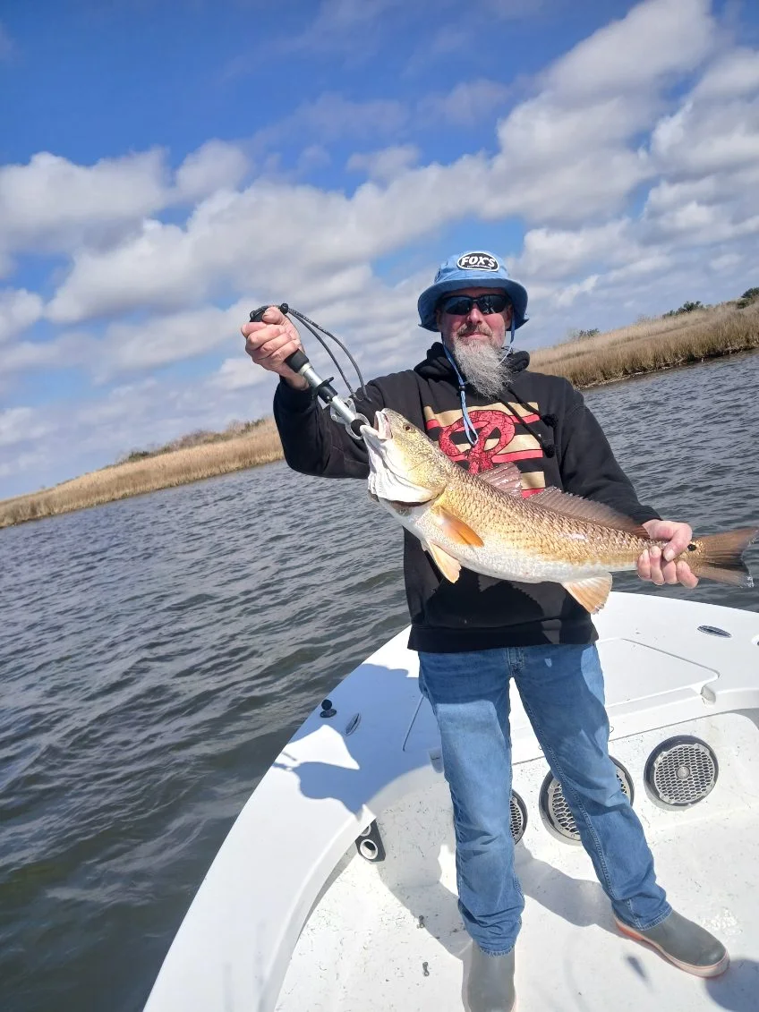 Fishing in Lafitte, Louisiana