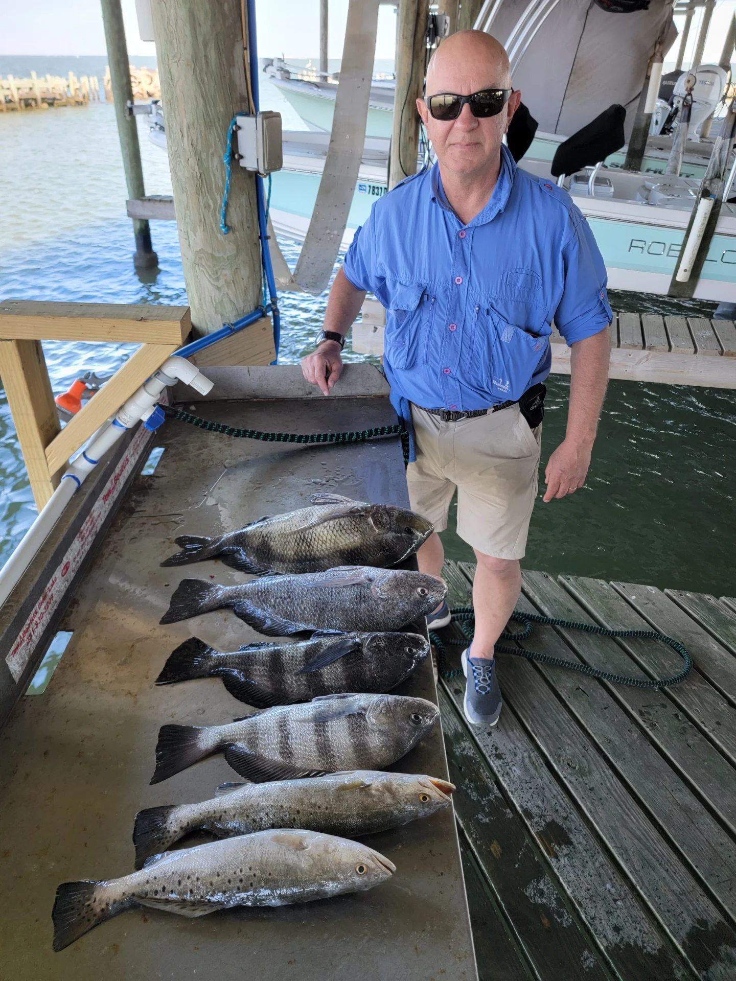 Fishing in San Leon, Texas