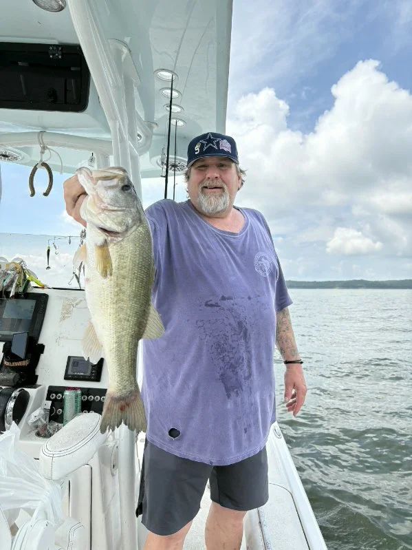 Fishing in Kingston, Oklahoma