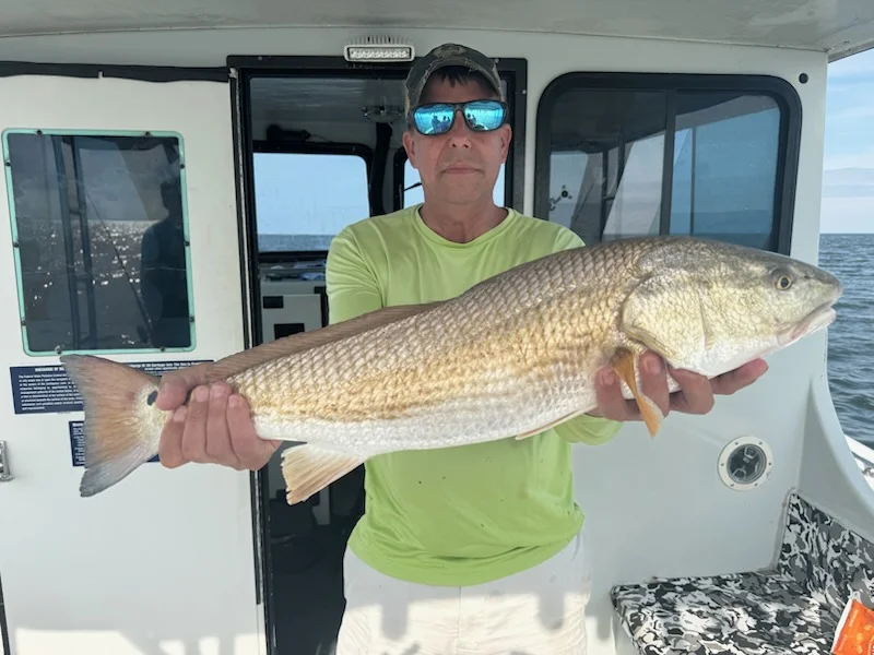 Fishing in Wanchese, North Carolina