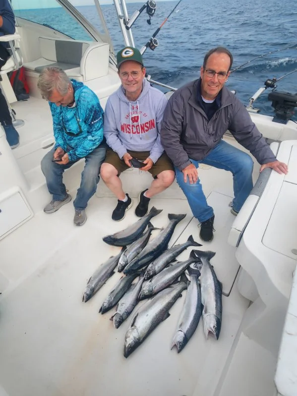 Fishing in Milwaukee, Wisconsin