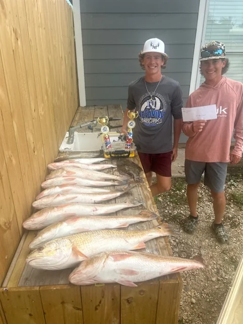 Fishing in San Leon, Texas