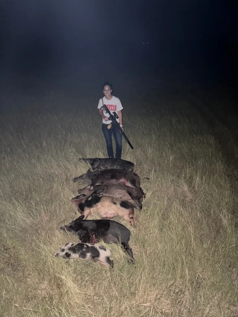 Hunting in Rising Star, Texas