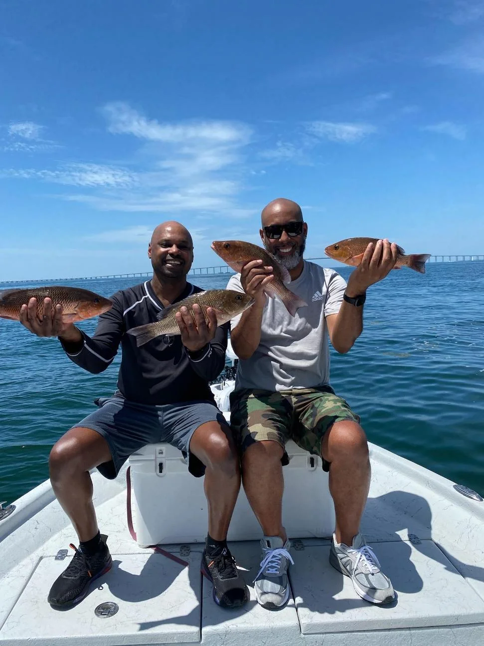 Redfish fishing in St. Petersburg, Florida
