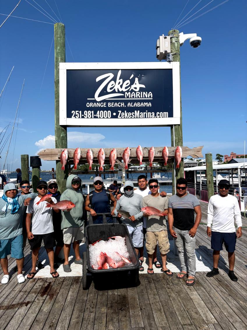 Fishing in Orange Beach, Alabama