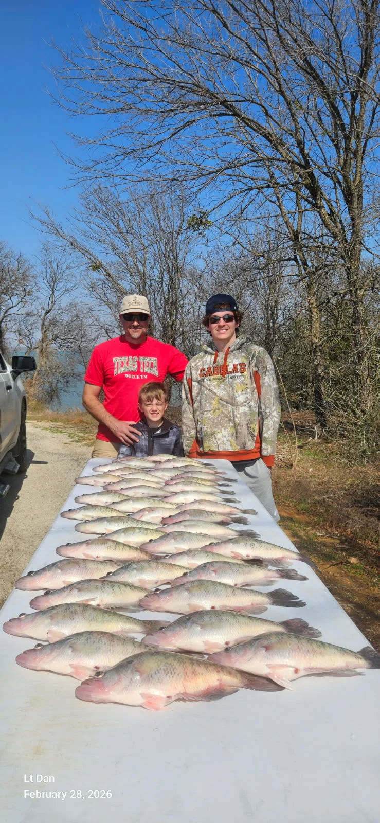 Fishing in Sanger, Texas