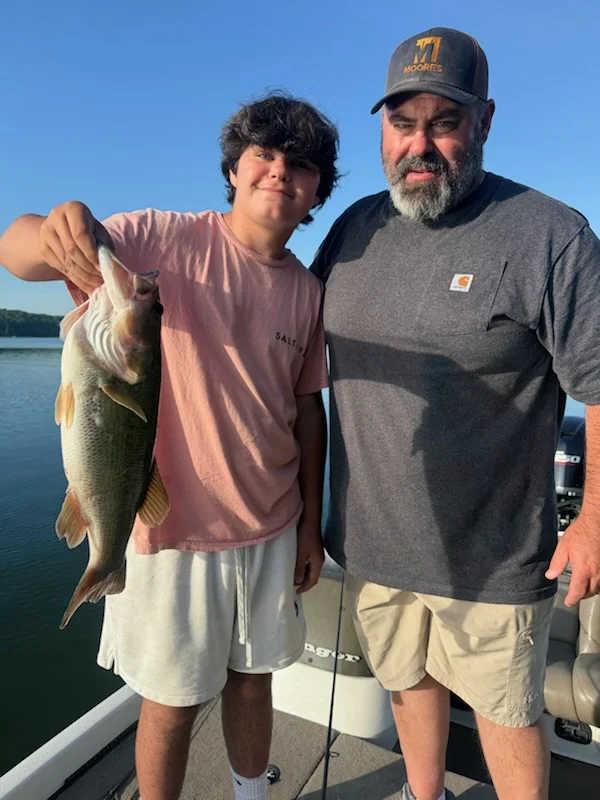 Fishing in Salisbury, North Carolina