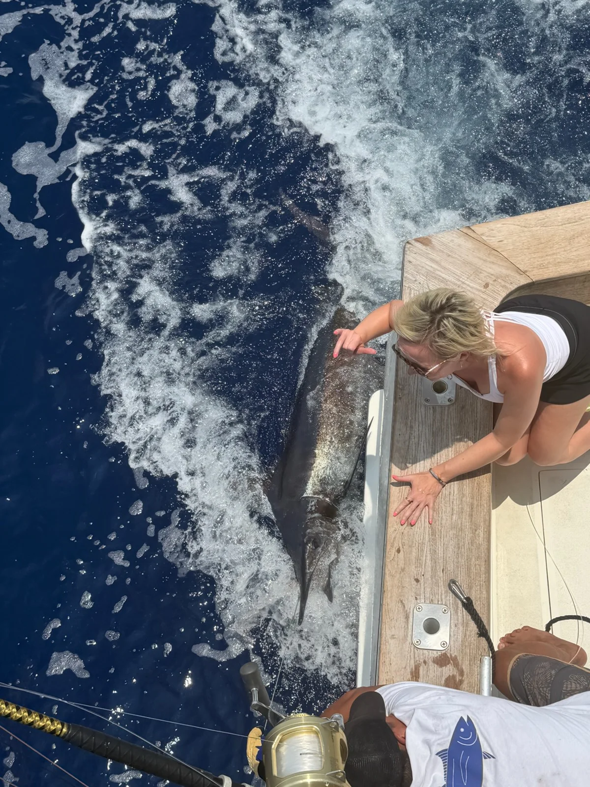 Fishing in Kaiminani, Hawaii
