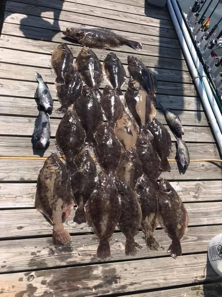 Fishing in Keyport, New Jersey