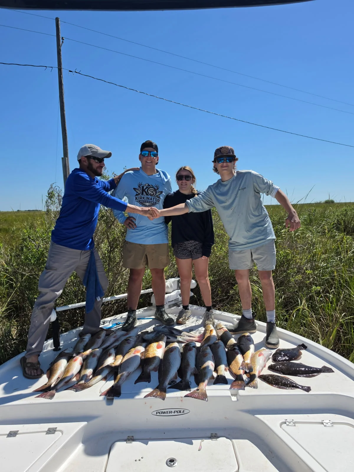 Fishing in Delacroix, Louisiana