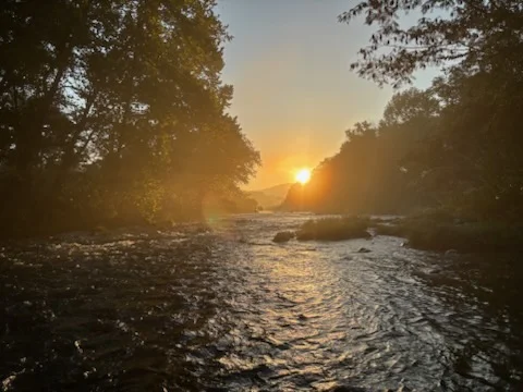 Fishing in Broken Bow, Oklahoma