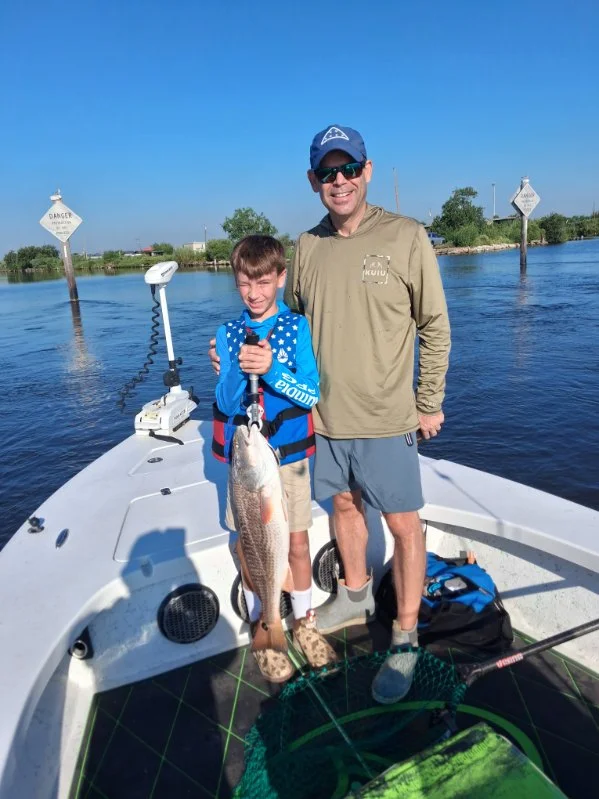 Fishing in Lafitte, Louisiana