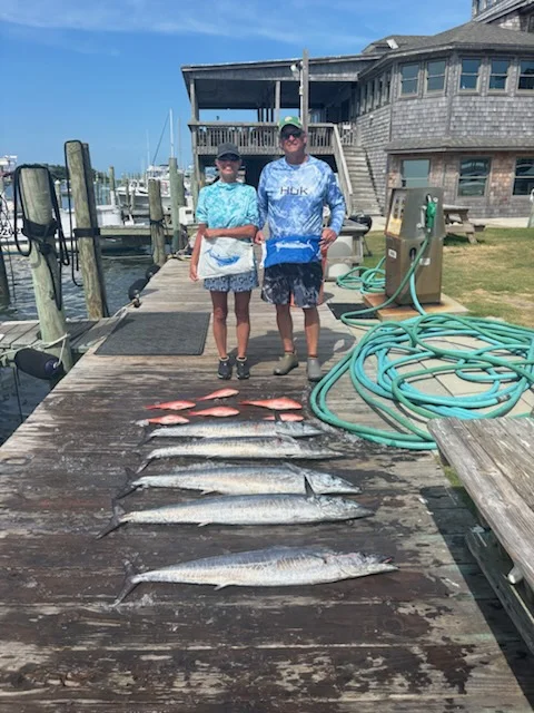 Fishing in Hatteras, North Carolina