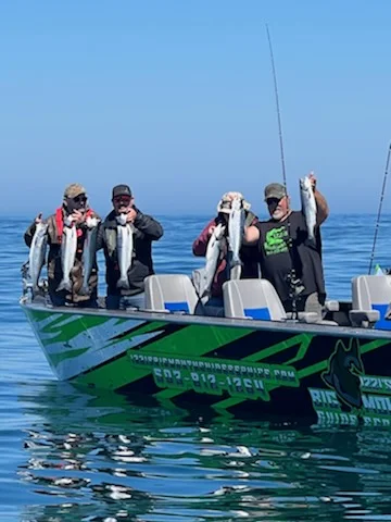 Chinook Salmon, Crab Fishing in Garibaldi, Oregon