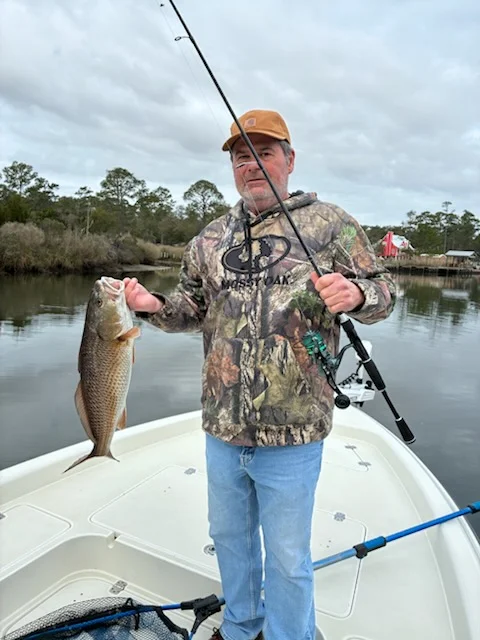 Fishing in Bon Secour, Alabama