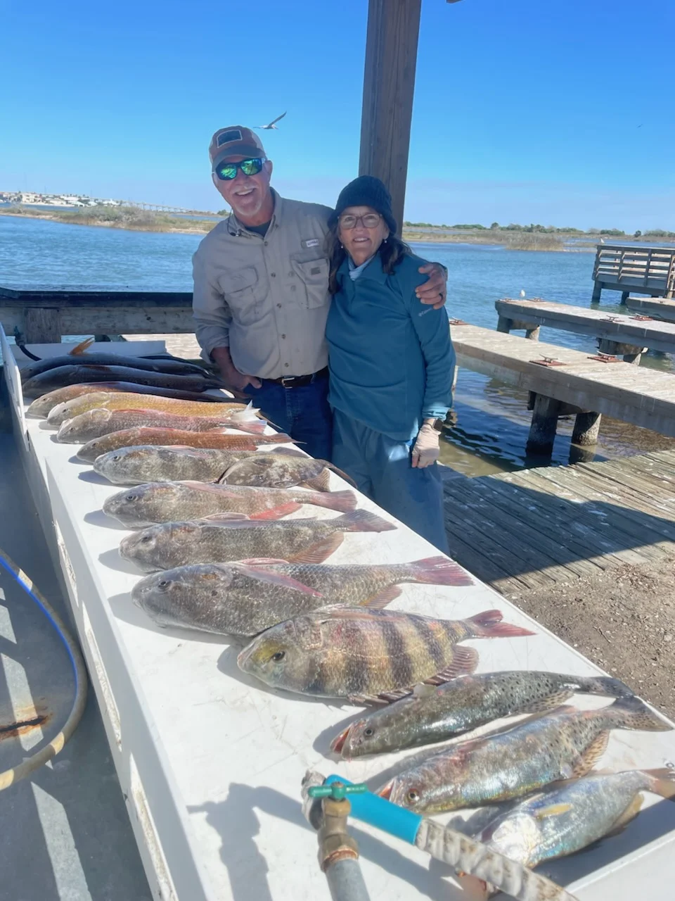 Fishing in Port Aransas, Texas